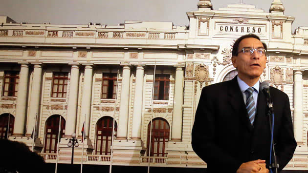 El Congreso de la República suspende interpelación contra el ministro Martín Vizcarra Cornejo