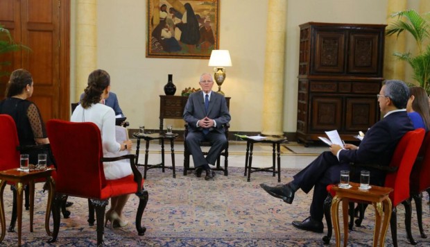 PPK dio entrevista televisiva ante crisis por el Caso Odebrecht