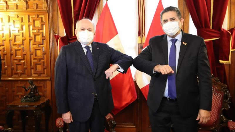 Gabinete Ministerial se presenta ante el Congreso de la República